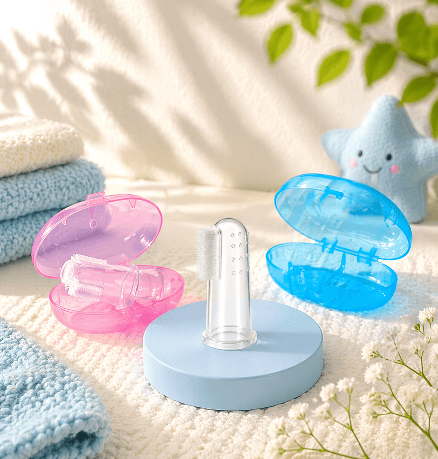 Silicone Baby Finger Brush for Kids | Soft Gum Cleaner & Toothbrush (0–3 Years)