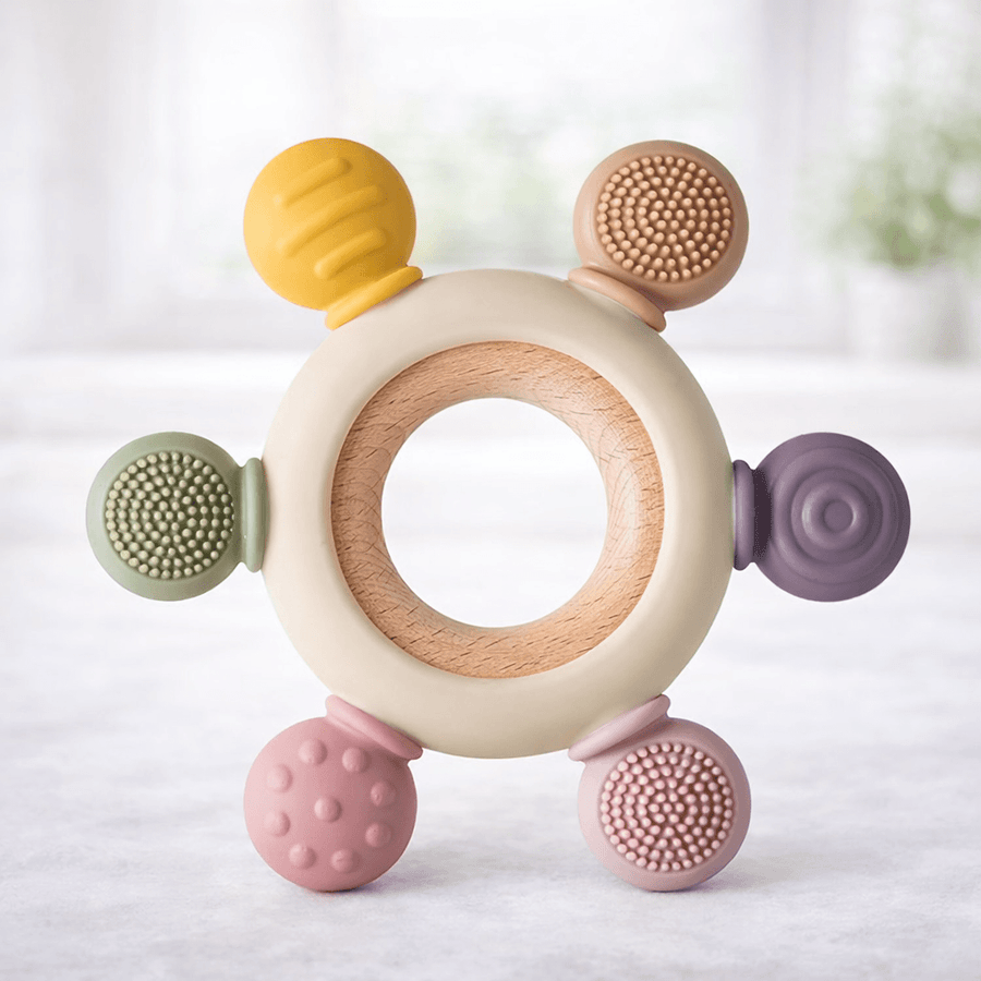 Premium Silicone Baby Teether for Kids β Soft, Safe & BPA-Free