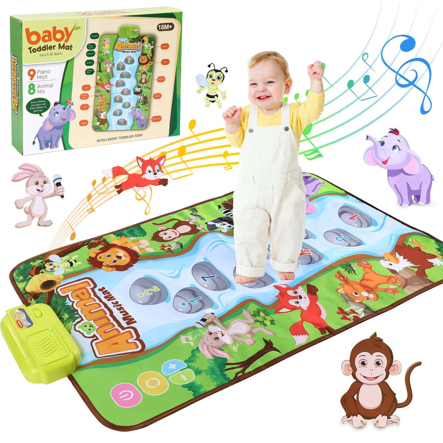 Multicolor Baby Musical Toddler Mat | Piano Play Mat for Kids | Sound & Music Floor Activity Mat