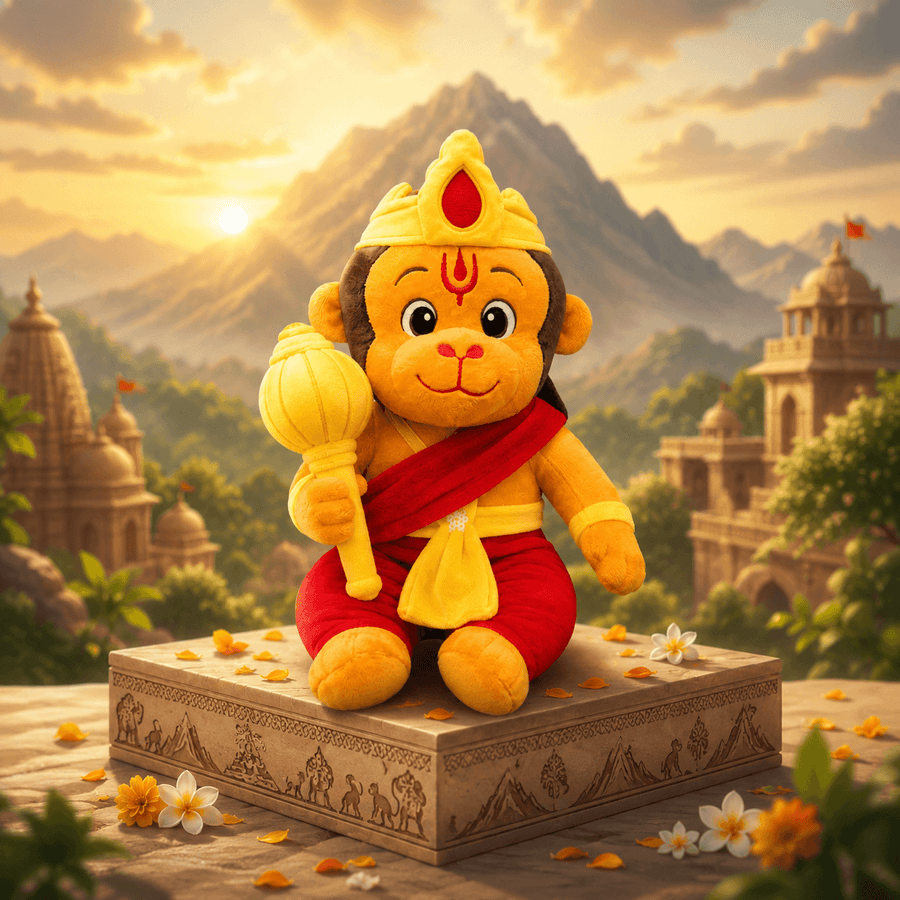 Divine Soft Musical Baby Toy - Ganeshji & Krishna