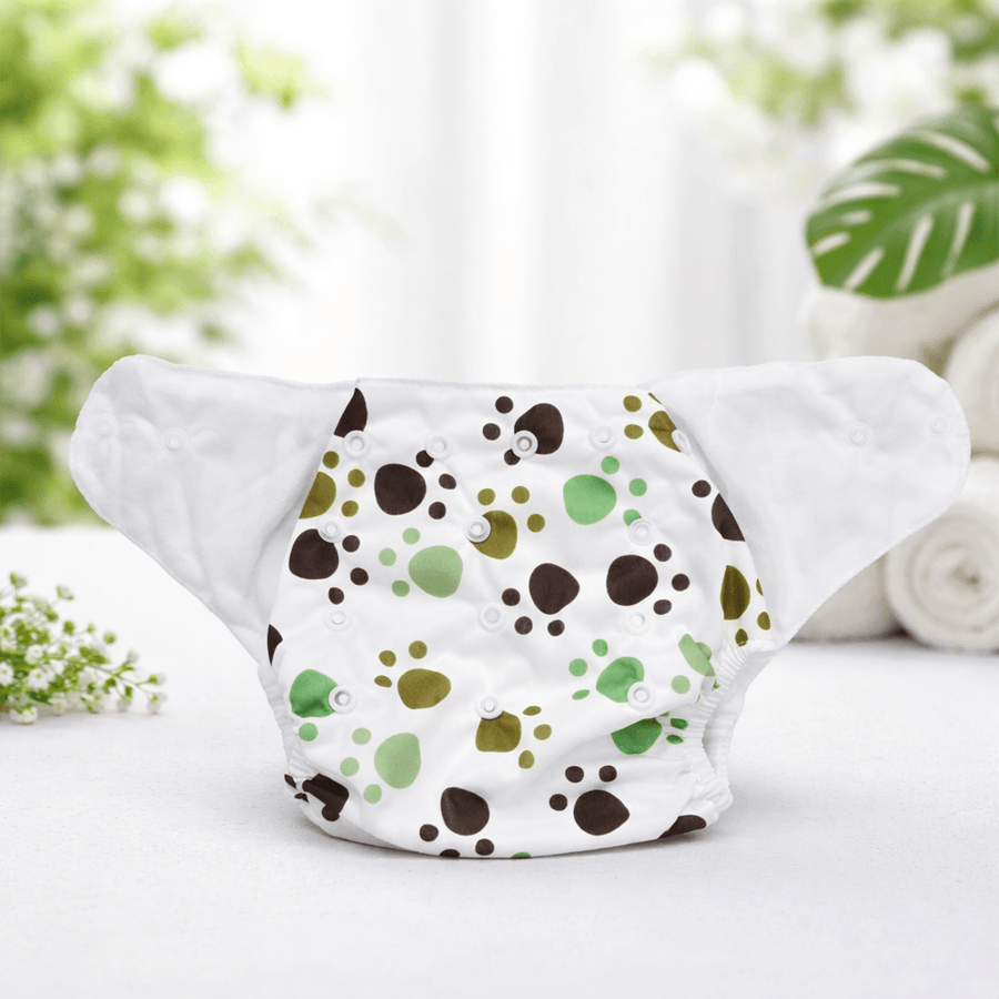 Baby Washable Reusable Cloth Diapers (Pack of 3) – Adjustable, Leak-Proof & Soft (0-24 Months)