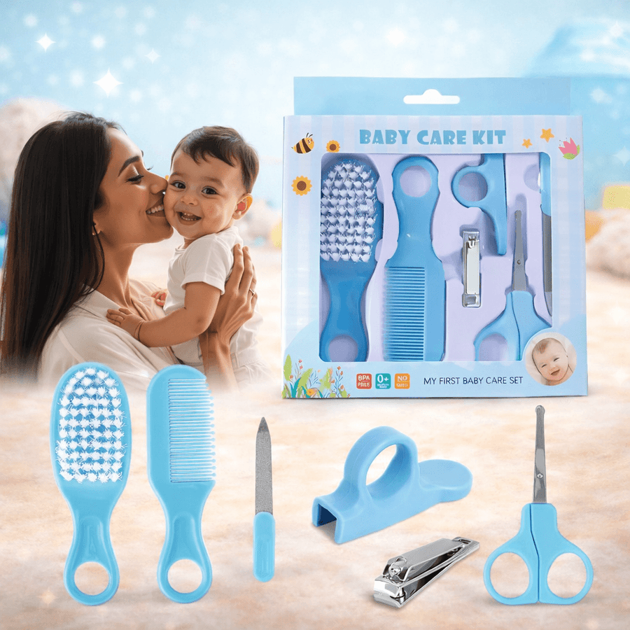 Baby Grooming Kit Set | Newborn Care Kit | Baby Nail, Hair & Health Care Set (Pack of 1)