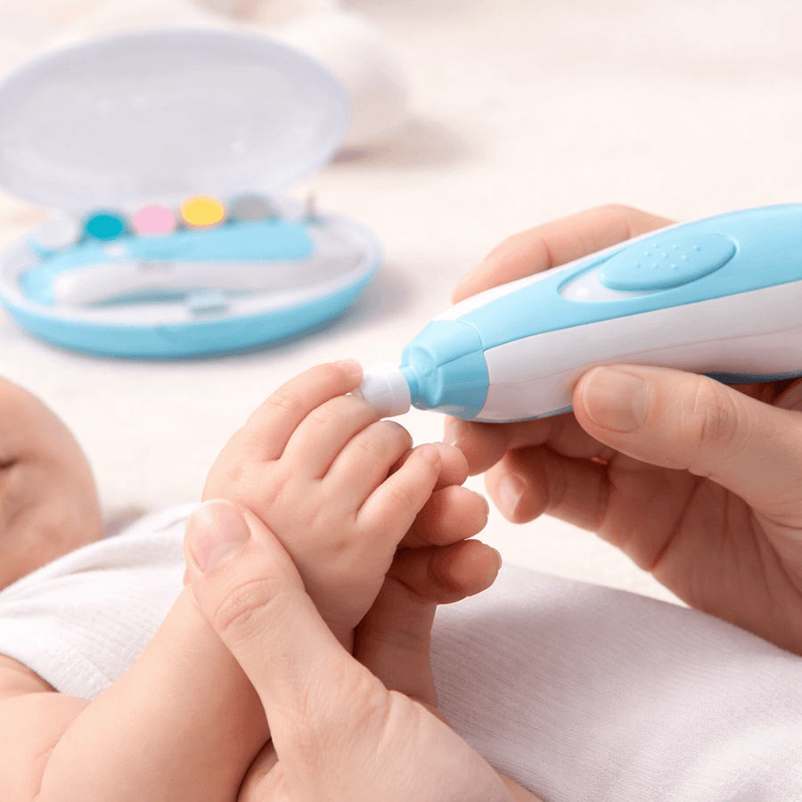 Multicolor Safe Baby Nail Trimmer | Electric Nail File for Newborns (0β3 Years) | Gentle & Pain-Free