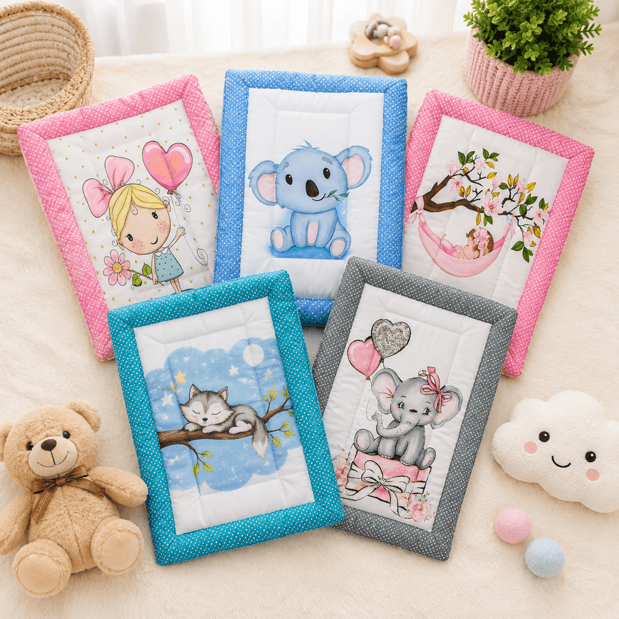 Baby Bedding Set β Pack of 5 Soft & Comfortable (Multi Color & Multi Design)