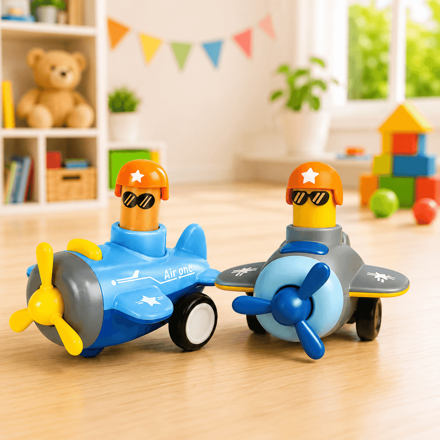 Press & Go Vehicle Toy for Kids | Assorted Push Toys for Toddlers