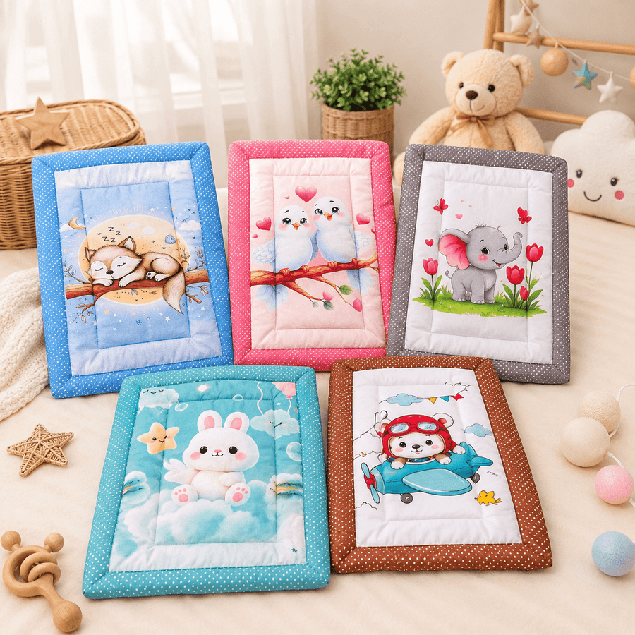 Baby Bedding Set – Pack of 5  Soft & Comfortable (Multi Color & Multi Design)