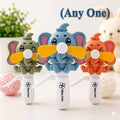 Cute Baby Mini Hand Fan | Cartoon Portable Hand Fan for Kids | Lightweight Summer Cooling Fan