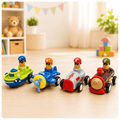 Press & Go Vehicle Toy for Kids | Assorted Push Toys for Toddlers