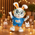 Dancing Rabbit Toy with Music & LED Lights for Kids