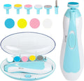 Multicolor Safe Baby Nail Trimmer | Electric Nail File for Newborns (0–3 Years) | Gentle & Pain-Free