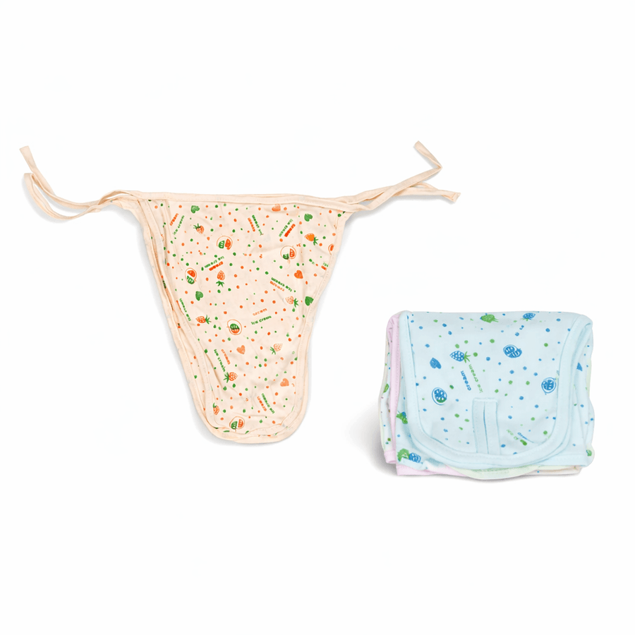 Baby Hosiery Cloth Nappies (Langot) For Kids Pack Of 12 (Multicolor)