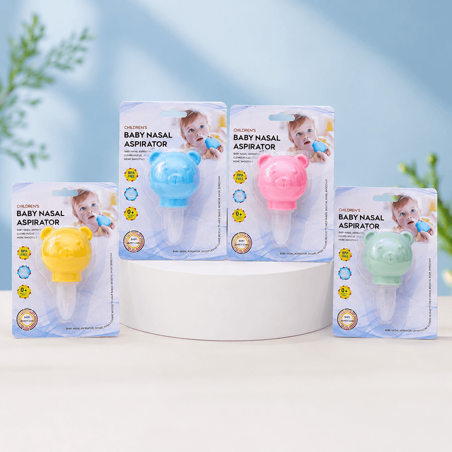 Baby Nasal Aspirator for Newborn Babies | Soft Silicone Nose Cleaner