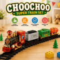Classic Choo Choo Super Train Set for Kids | Toy Train Track Set