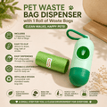 Portable Diaper Disposal Bags ( 1 Roll + Dispenser )