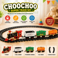 Classic Choo Choo Super Train Set for Kids | Toy Train Track Set
