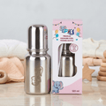 Premium Stainless Steel Baby Feeding Bottle | 120ml Milk Bottle for Baby