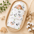 Baby Muslin Cap Towel | Ultra Soft Hooded Muslin Towel for Newborn Baby