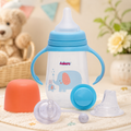 Adore Baby Feeding Sipper Bottle with Handle – Soft Silicone Spout