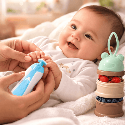 Baby Grooming & Feeding Combo – Nail Trimmer with Baby Tiffin Box