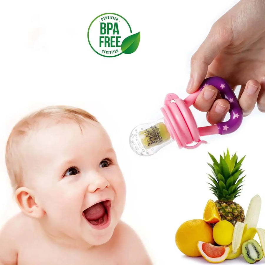 Baby Fruit Feeder Set (Pack of 2) – Safe, Easy & Mess-Free Feeding
