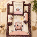 Baby Bedding Set with Pillow & Side Bolsters | Soft & Comfortable Sleeping Nest for Baby