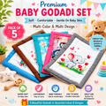 Baby Bedding Set – Pack of 5  Soft & Comfortable (Multi Color & Multi Design)