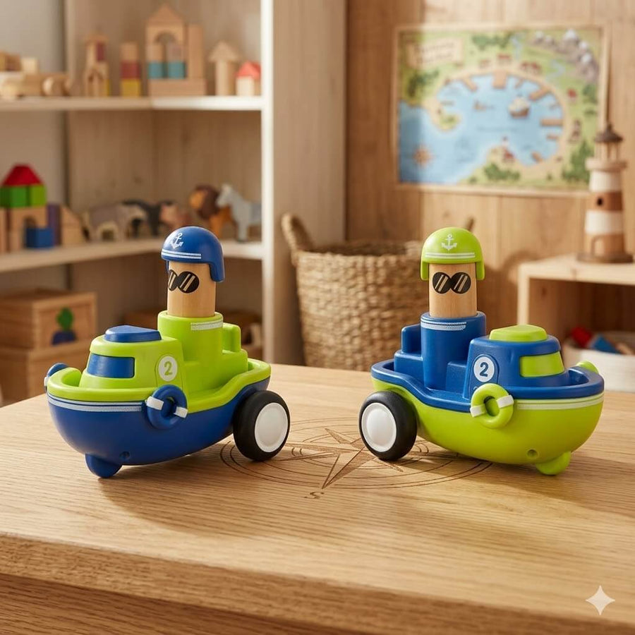 Press & Go Vehicle Toy for Kids | Assorted Push Toys for Toddlers
