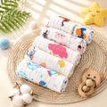 Soft Muslin Cotton Baby Handkerchief (Henky) Pack of 5 | Ultra Soft & Absorbent for Kids