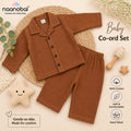Premium Muslin Cotton Baby Co-Ord Set (Unisex) (Shirt & Pants) – Ultra Soft & Skin-Friendly Comfort