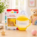 Baby Training Sipper Cup with Handles – Soft Silicone Spout (Multi Color)