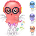 Multicolor Dancing Musical Octopus Toy with Lights & Sound | Baby Crawling & Activity Toy